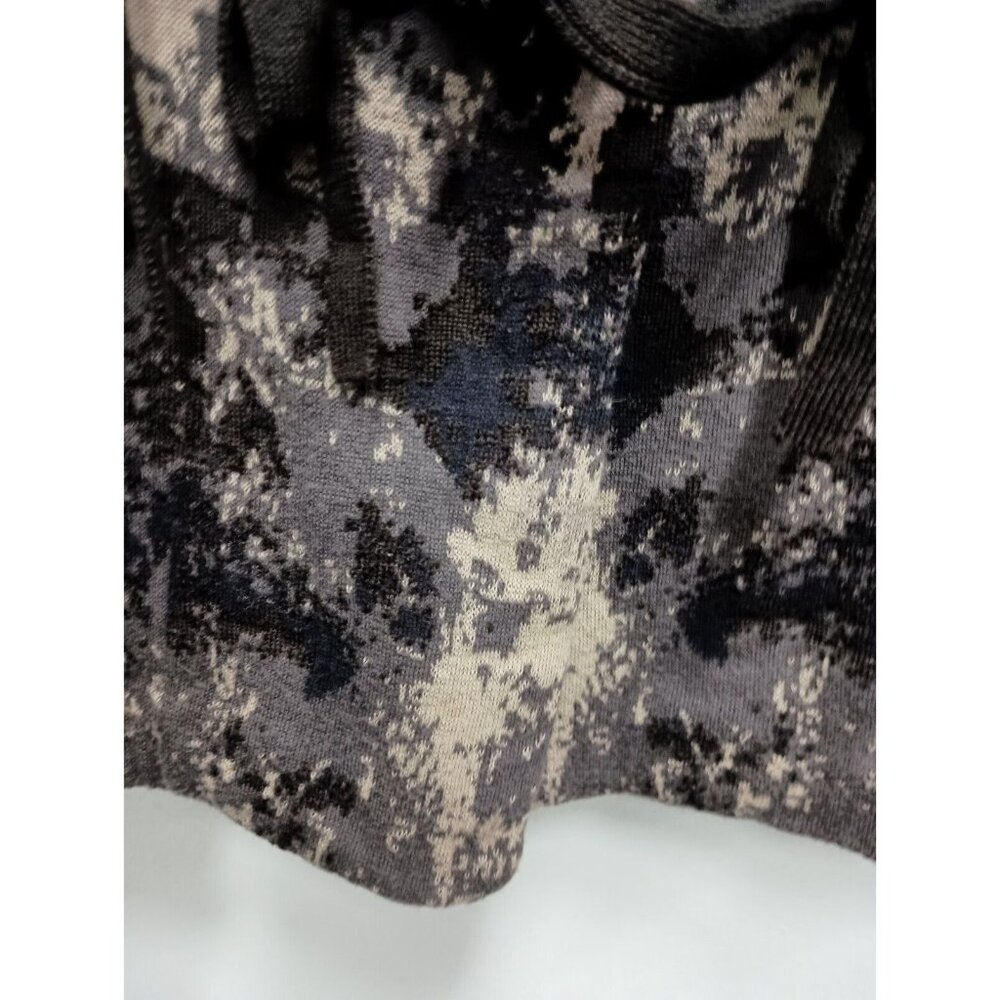 Anthropologie Charlie & Robin Wool Cardigan Medium Brown Tan Tie Dye Whimsygoth - Picture 6 of 11